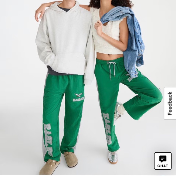 Other - Philadelphia Eagles Kelly Green Track Pants